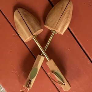 Cedar shoe trees.  Like new
